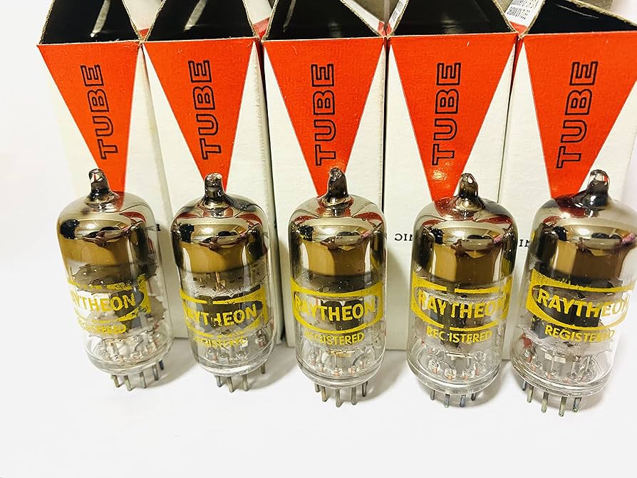 真空管 RAYTHEON JAN 5755 USA製 長期保管品 4本セット A-516